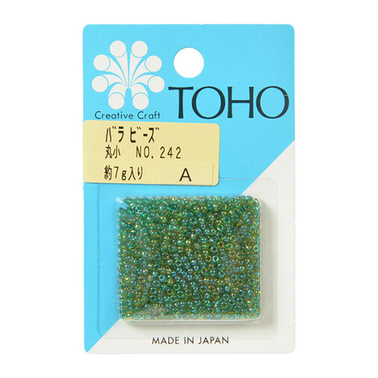 구슬 "장미구슬 Maruko No.242] Toho Beads Toho Beads