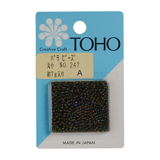 구슬 "장미구슬 Maruko No.247] Toho Beads Toho Beads
