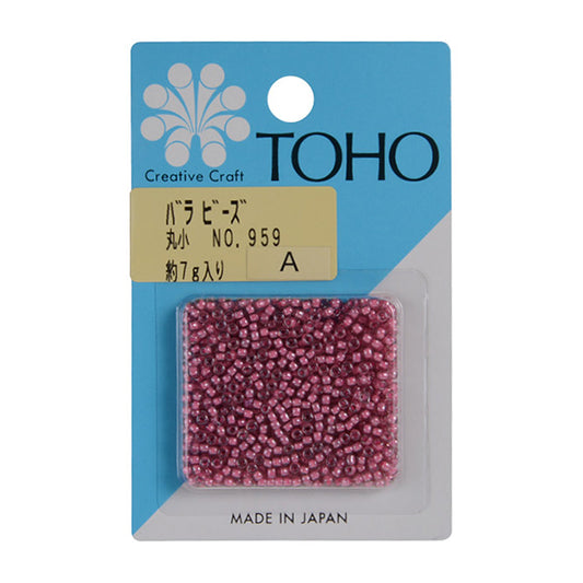 구슬 "장미구슬 Maruko No.959] Toho Beads Toho Beads