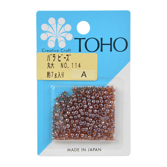 Perles "RosePerles Université de Maru n ° 114" Toho perles toho perles