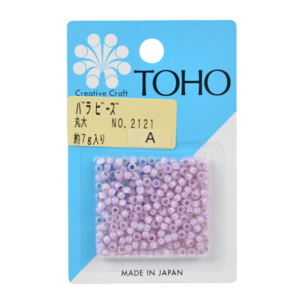 ビーズ 『バラビーズ 丸大 No.2121』 TOHO BEADS トーホービーズ