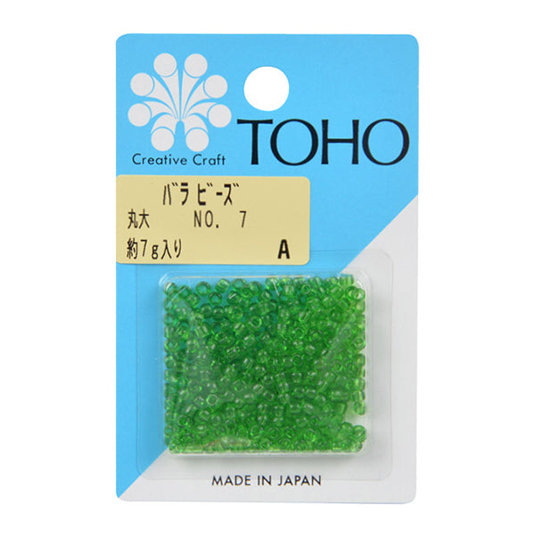 ビーズ 『バラビーズ 丸大 No.7』 TOHO BEADS トーホービーズ