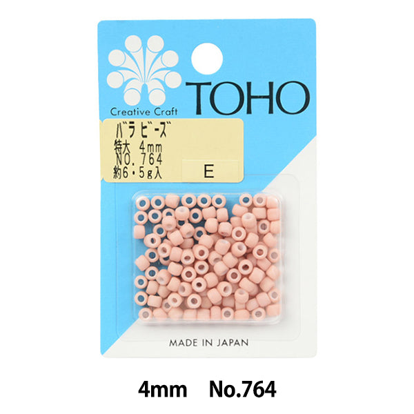 Бисер "РозаБисер Негабаритный 4 мм № 764" Бусы Toho Toho Beads