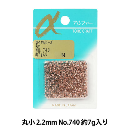 Perles "RosePerles Maruko n ° 740" Toho perles toho perles