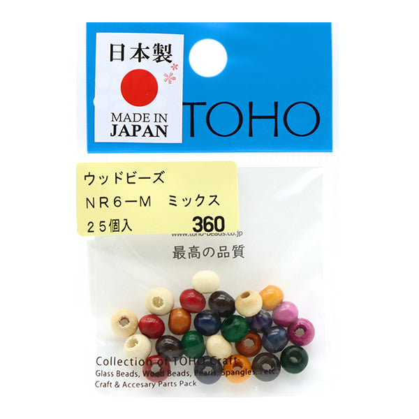 구슬"목재구슬 NR6-M] TOHOBEADS TOHO 비드