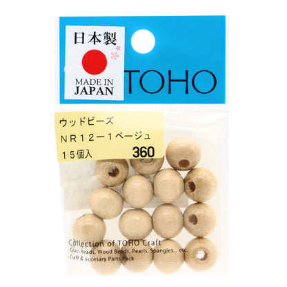 Beads"WoodBeads NR12-1] TOHOBEADS Toho Beads