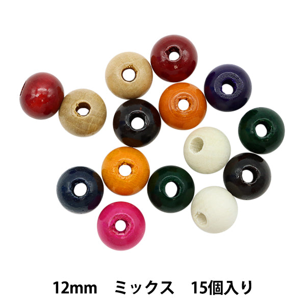ビーズ『ウッドビーズ NR12-M』TOHOBEADSトーホービーズ – Yuzawaya