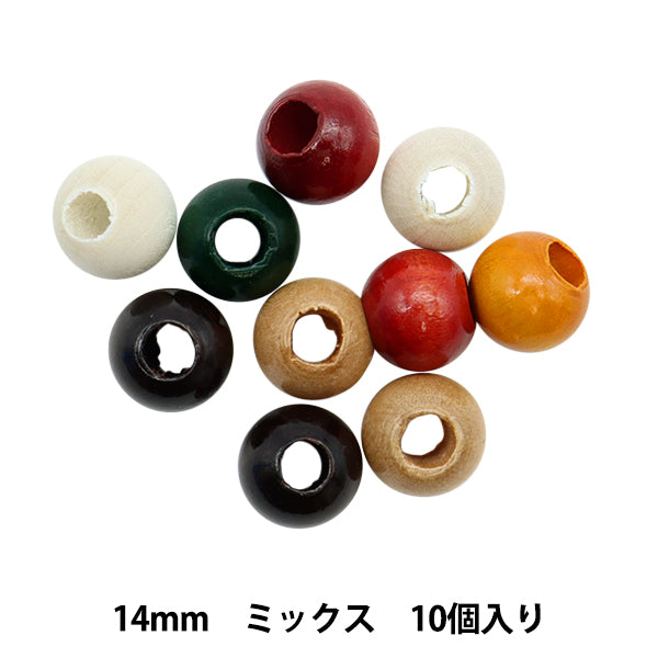 ビーズ『ウッドビーズ NR14-M』TOHOBEADSトーホービーズ – Yuzawaya