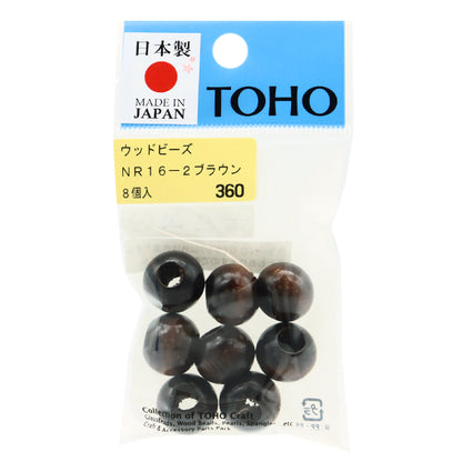 珠子“木珠NR16-2” tohobeads toho珠子