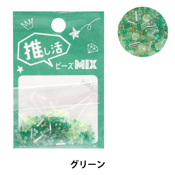 Beads 『FangirlingBeads MIX Green] TOHO BEADS Toho Beads