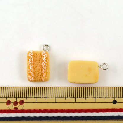 チャーム 『ミニチュアパンチャーム フレンチトースト 2個入 10-3064』