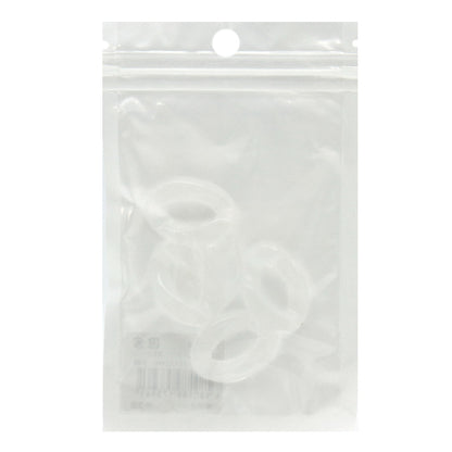 ビーズ 『アクリルパーツ チェーン変形マーブル ホワイト 約29mm×21mm 10-3524』