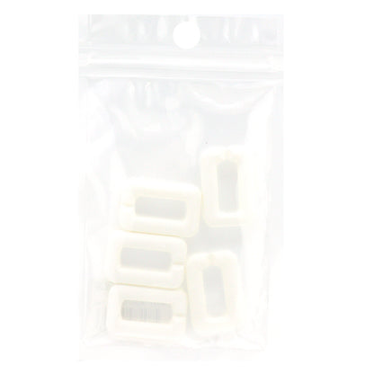 구슬 "아크릴 부품 체인 사각형 매트 약 29mm x 19mm 10-3532"