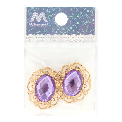 Kunsthandwerksteile "2 Stücke Bijou-Zentrum Teile Nr. 8 10-3905" Tokyo Trade