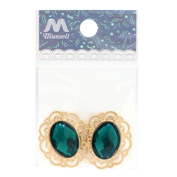 Kunsthandwerksteile "Bijou-Zentrumsteile 2 Teile Nr. 17 10-3914" Tokyo Trade