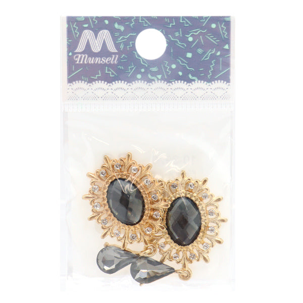 Kunsthandwerksteile "2 Stücke Bijou-Zentrum Teile Nr. 9 10-3926" Tokyo Trade