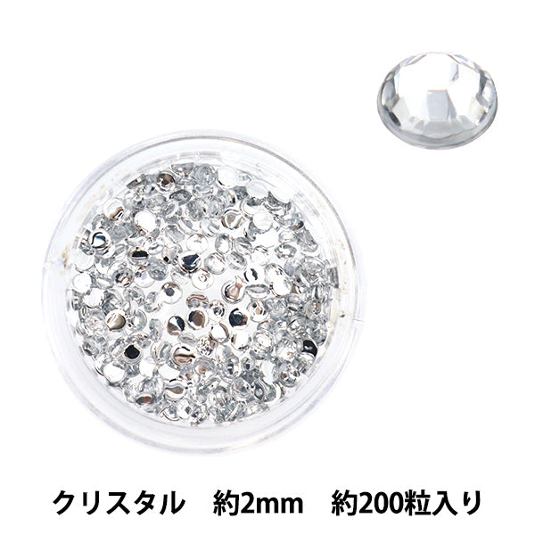 Accessory material "Acrylic Line Stone Crystal 2mm 10-4002"