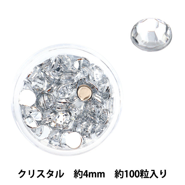 Accessory material "Acrylic Line Stone Crystal 4mm 10-4004"