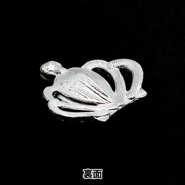 Kunsthandwerksteile "Bijou-Mittelteile mit Kronen 28 mm x 31 mm Nr. 9 10-4109"