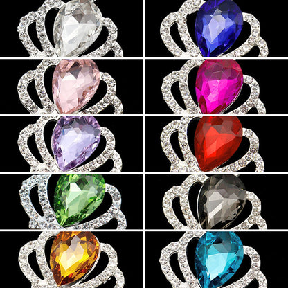 Kunsthandwerksteile "Bijou-Mittelteile mit Kronen 28 mm x 31 mm Nr. 9 10-4109"