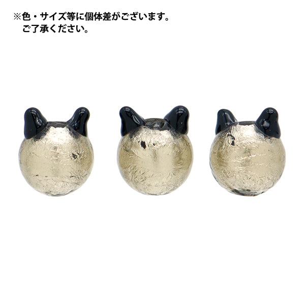 Accessory material "Cat glassBeads 2 gray 6-6635-08]