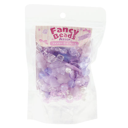 пакетБисер "Ассортимент модных бусин фиолетовый 10-4743"