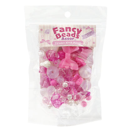 пакетБисер "Ассортимент модных бусин пурпурный 10-4749"