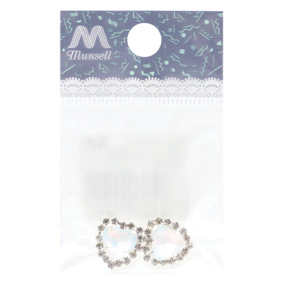 수예부품 "Bijou Center 부품 2 조각 흰색 10-4933"