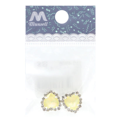 Kunsthandwerksteile "Bijou-Mittelteile 2 Teile gelb 10-4938"