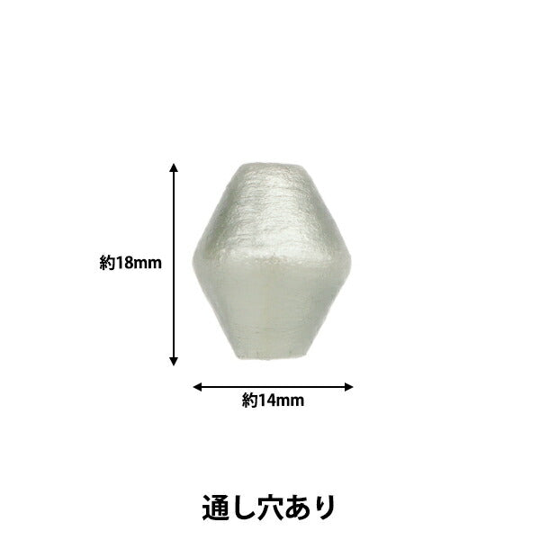 خرز "إطار من القطن اللؤلؤي باللون الرمادي مقاس 14 × 18 مم تقريبًا قطعتان"