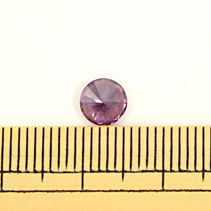 خرز ""جمشت زركونيا مكعب 6 ملم 2 قطعة""