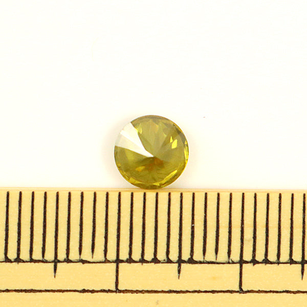 Бисер "Кубический цирконий оливин 6 мм 2"