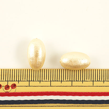 Бисер "Хлопковая жемчужная natsukume kisuka примерно 8 х 14 мм 4 штуки"