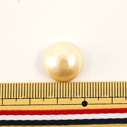 Бисер "Хлопковая жемчужная поцелуя наполовину около 15 мм 2 штуки"