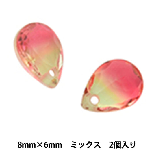 Cuentas "Mix Multicolor Stone Drop #38 2"