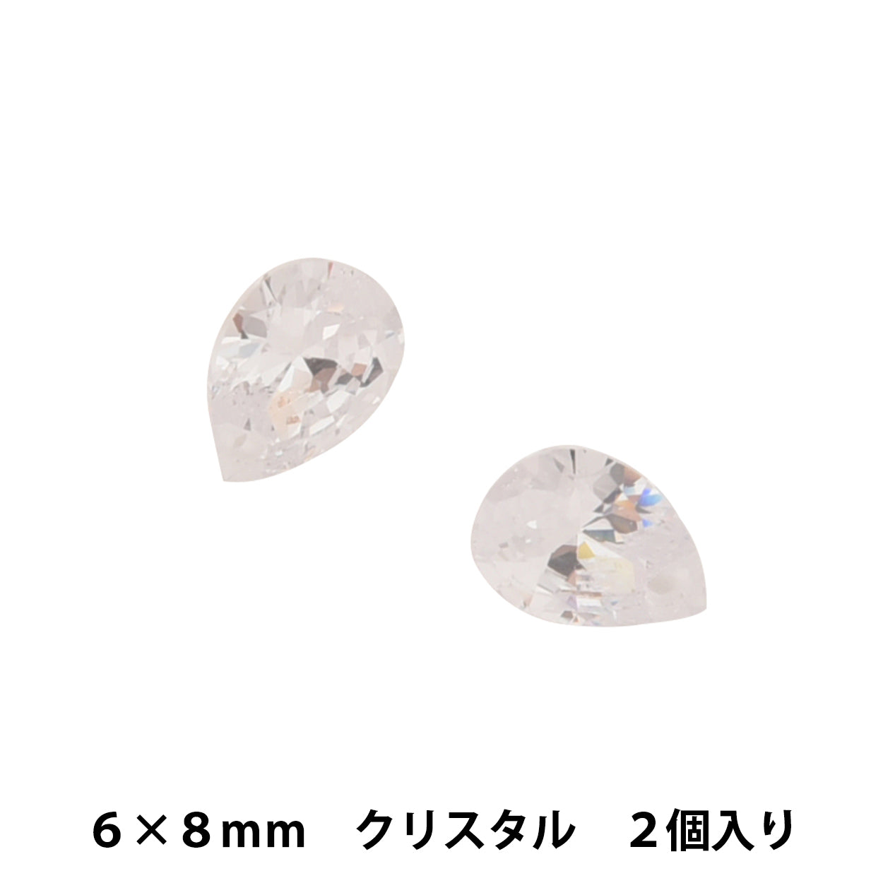 Materiale accessori "Zirconia cubica Shizuku"