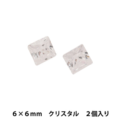 Accessories material "Cubic Zirconia Square"