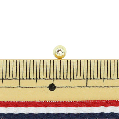 Бисер "ЖемчужинаБисер Золото 4 мм 90 штук]