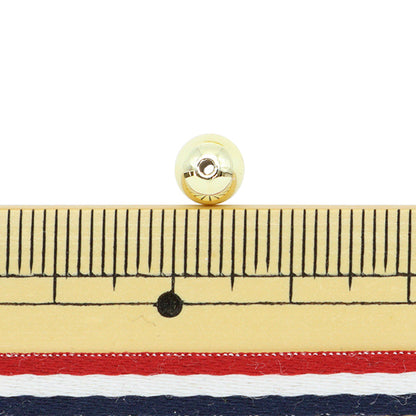 Бисер "ЖемчужинаБисер Золото 6 мм 35 штук]