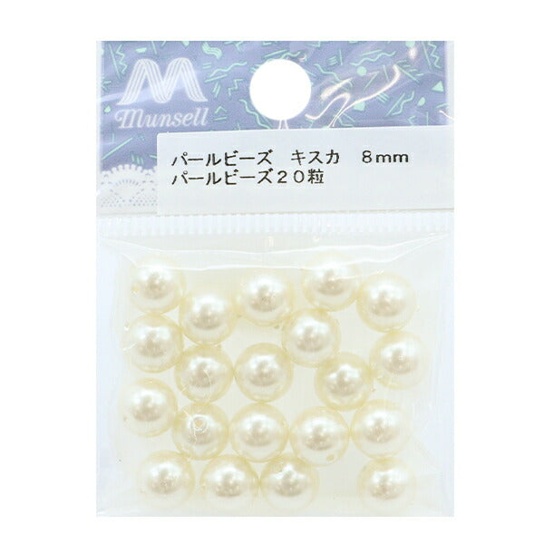 Бисер "ЖемчужинаБисер Кисука 8 мм 20 штук]