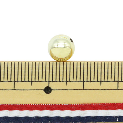 Бисер "ЖемчужинаБисер Золото 8 мм 20 штук]