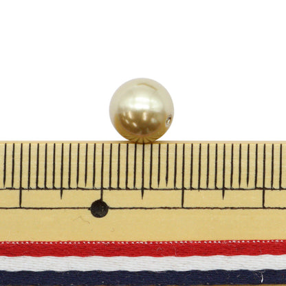 Бисер "ЖемчужинаБисер Коричневый 8 мм 20 штук]