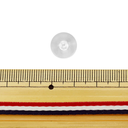 ビーズ 『アクリル スキ玉 12mm CRY 5個』