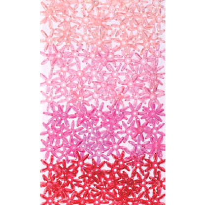 خرز "خرز زهرة DX M2 أحمر متدرج"