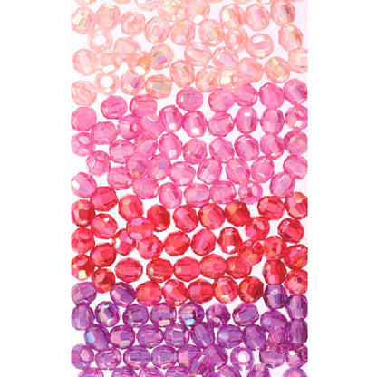 خرز 『قطع DXخرز M2 التدرج الأحمر "