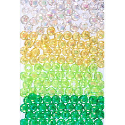 Бисер "DX CircleБисер M3 градация зеленая "