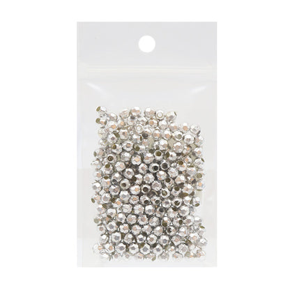 Perlen "schneidenPerlen DX 4mm Silber]