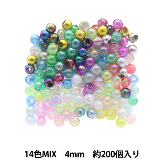 Perlen "Der KreisPerlen DX 4mm Mix]