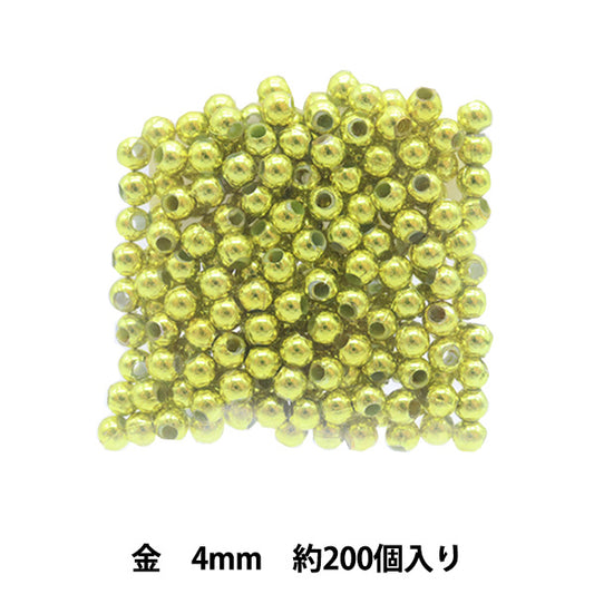 Perlen "Der KreisPerlen DX 4mm Gold]