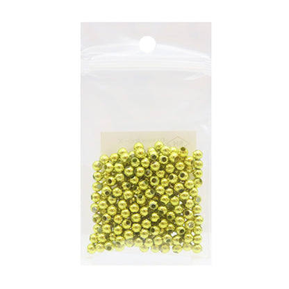 Cuentas "El círculoCuentas Dx 4 mm de oro]